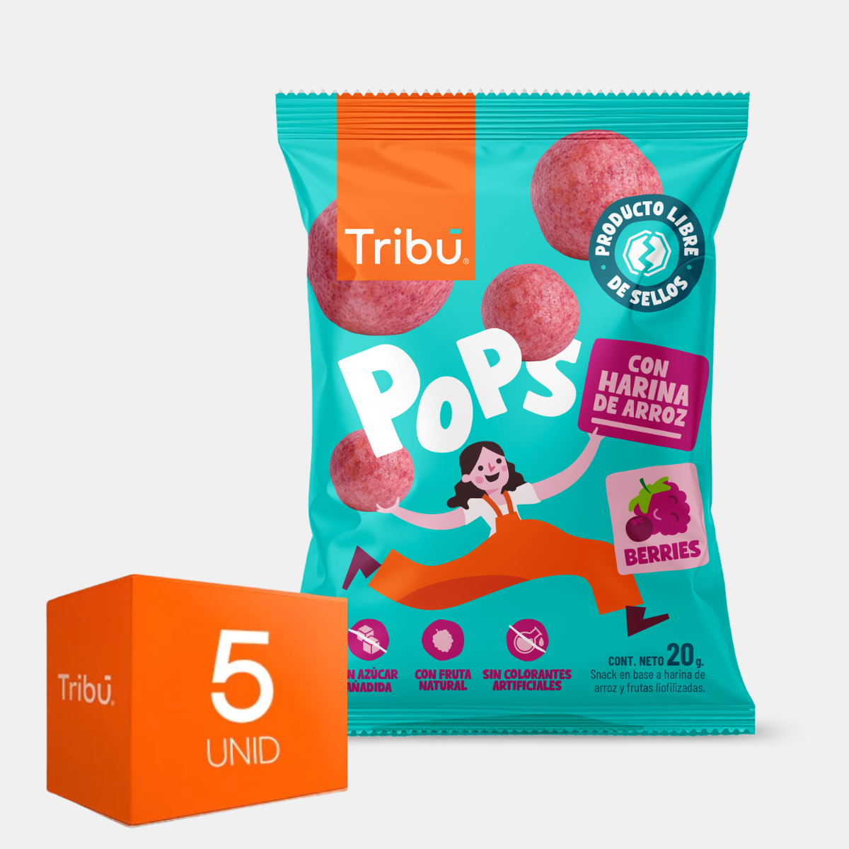 Pops Berries 20g (5 uds)