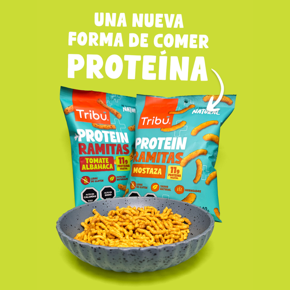 Protein Ramitas Tomate Albahaca 140g