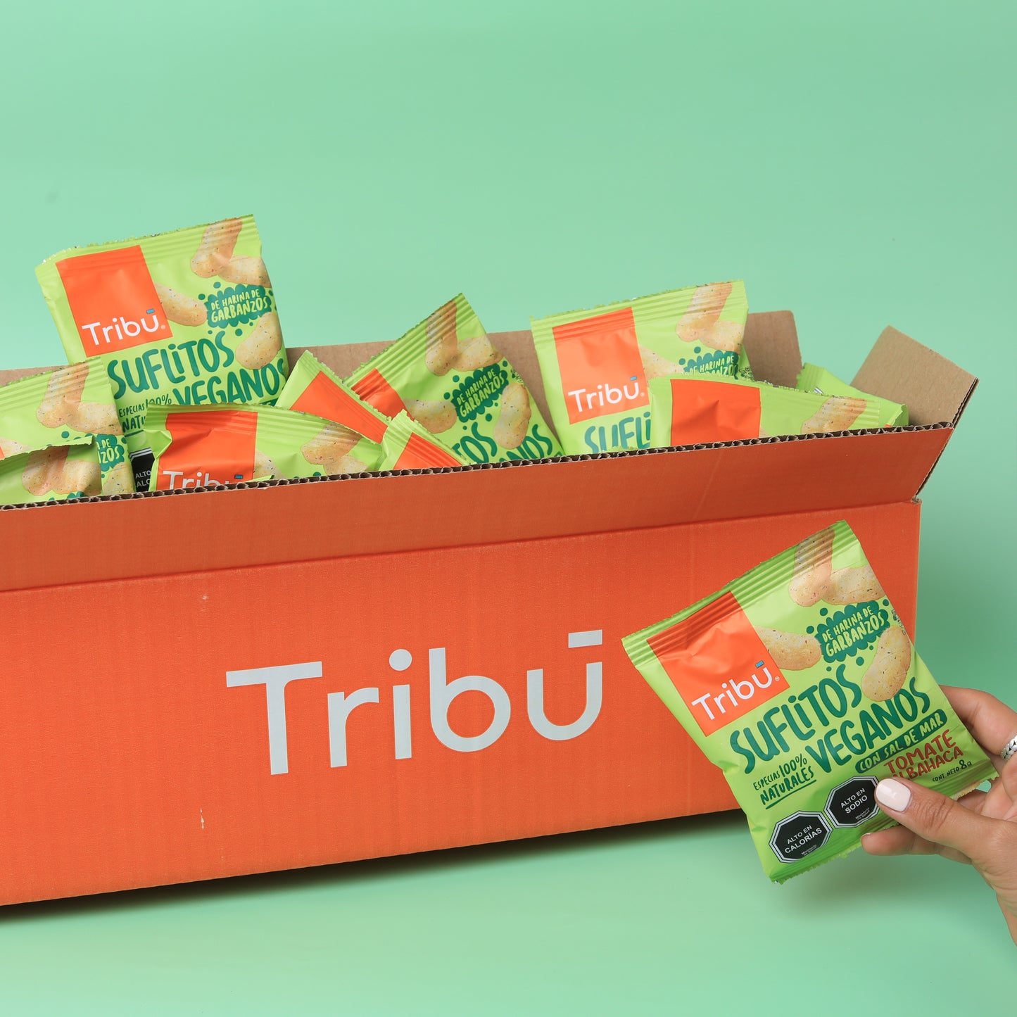 SUFLITOS TOMATE ALBAHACA 8GR (30 UNIDADES)