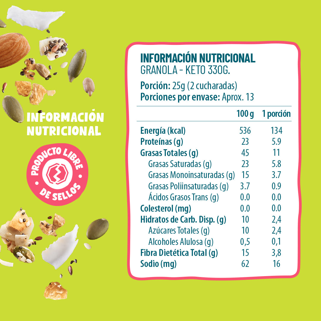 Granola Keto 330g