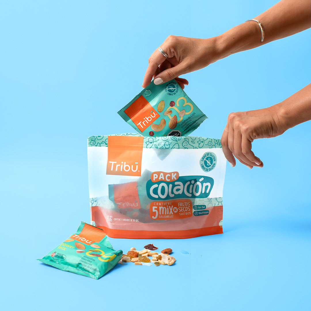 Pack Colación (5 Mix de frutos secos de 30g)