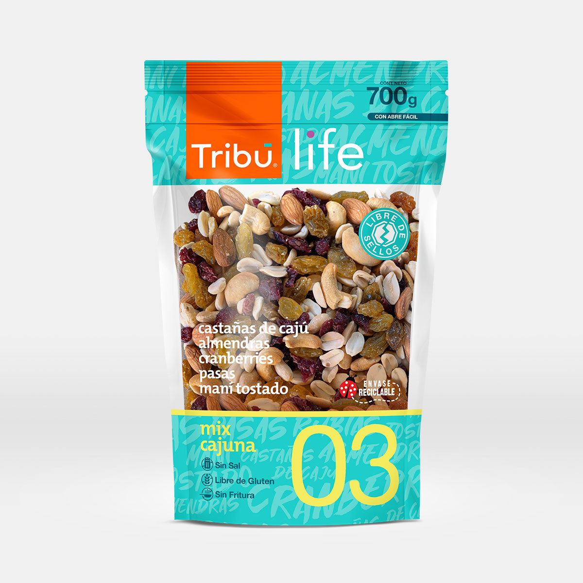 MIX CAJUNA TRIBÚ 700 GRS
