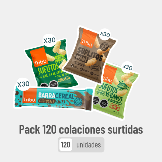 Pack 120 Colaciones Surtidas