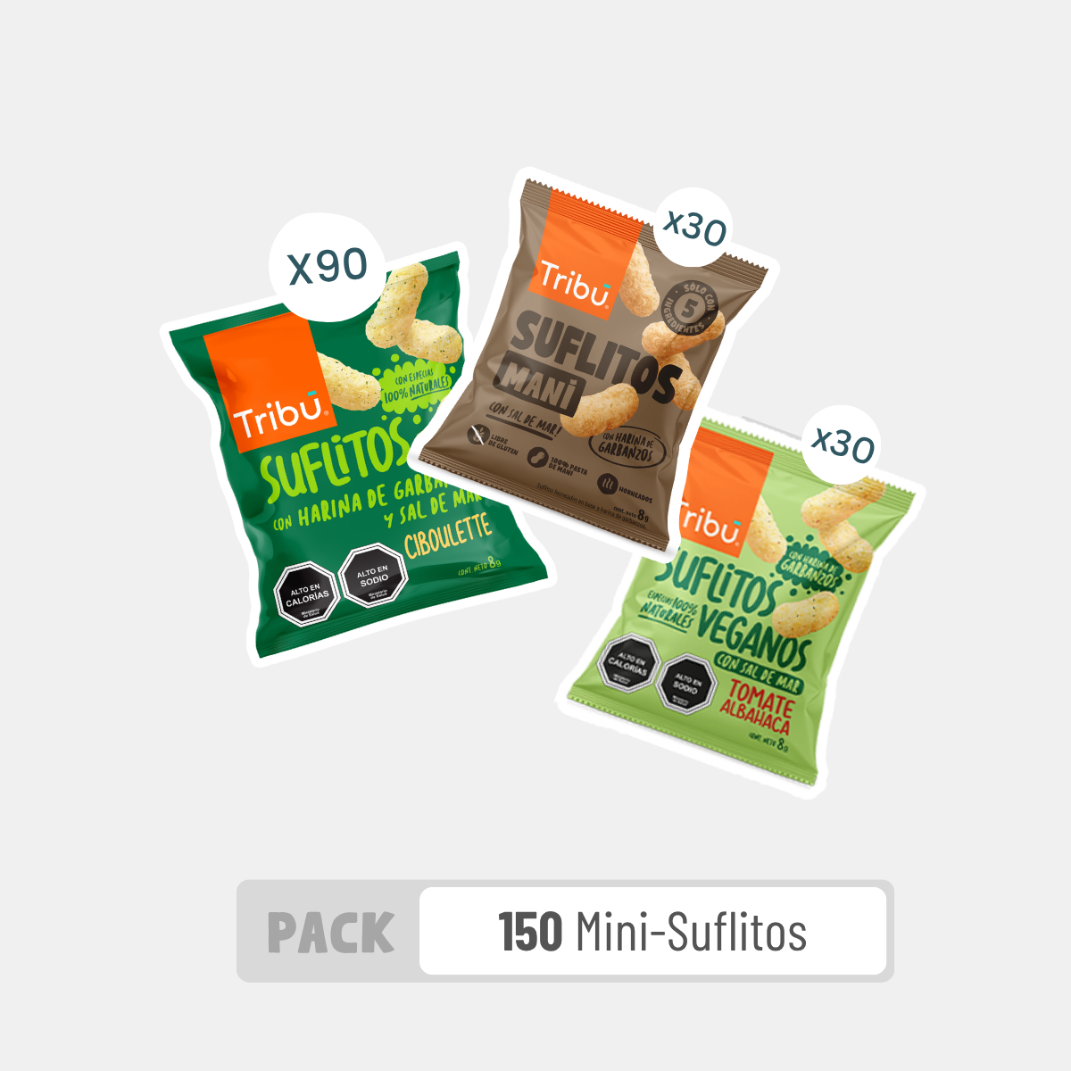 Pack 150 Mini-Suflitos (8g)