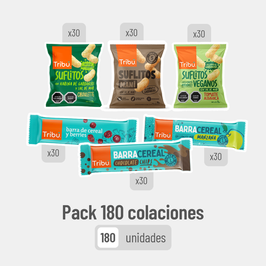 Pack 180 colaciones