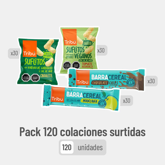 Pack 120 Colaciones Surtidas