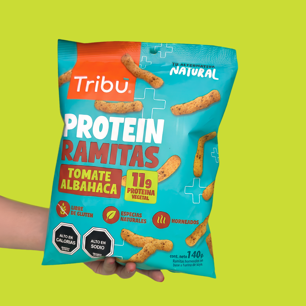 Protein Ramitas Tomate Albahaca 140g