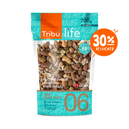 MIX PURO NUTS TRIBÚ 700 GRS