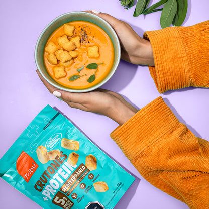 Crutones Protein Merkén 80g (3 Unidades)