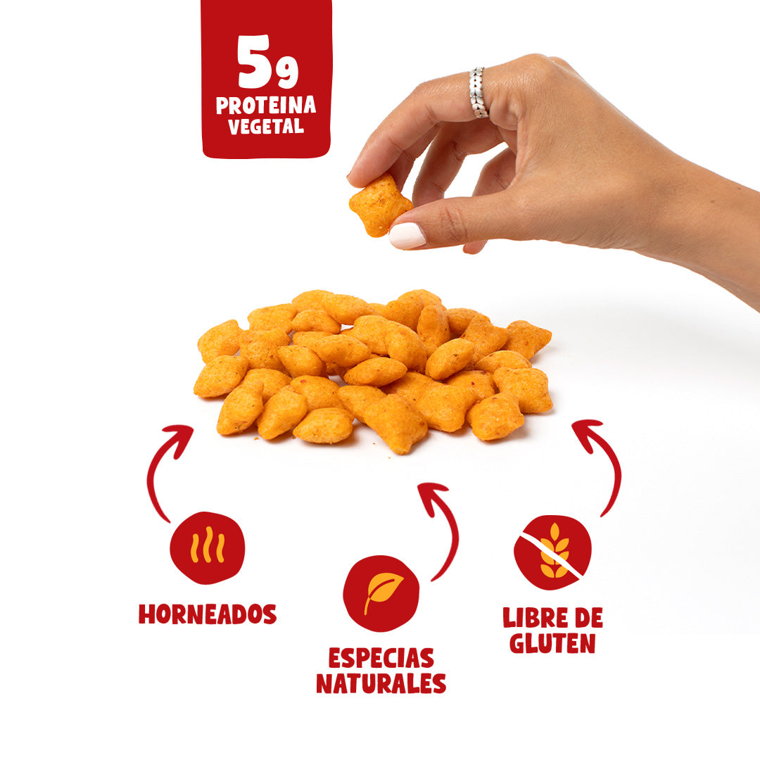 Crutones Protein Merkén 80g (3 Unidades)