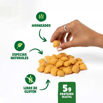 Crutones Protein Albahaca 80g (3 Unidades)