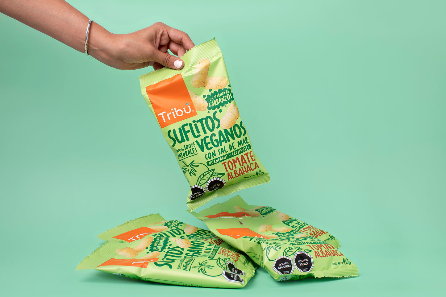 Suflitos Tomate Albahaca 40g (5 Unidades)