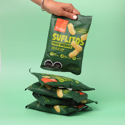 SUFLITOS FINAS HIERBAS 40 GRS (5 UNIDADES)