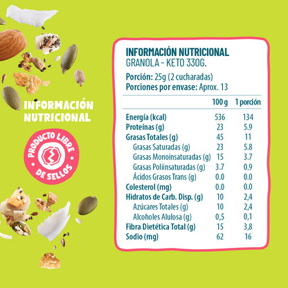 Granola Keto 330g