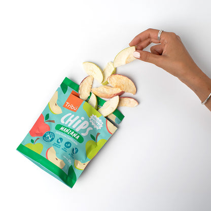 Chips Liofilizadas Manzana 20g Liofilizada (4 Unidades)