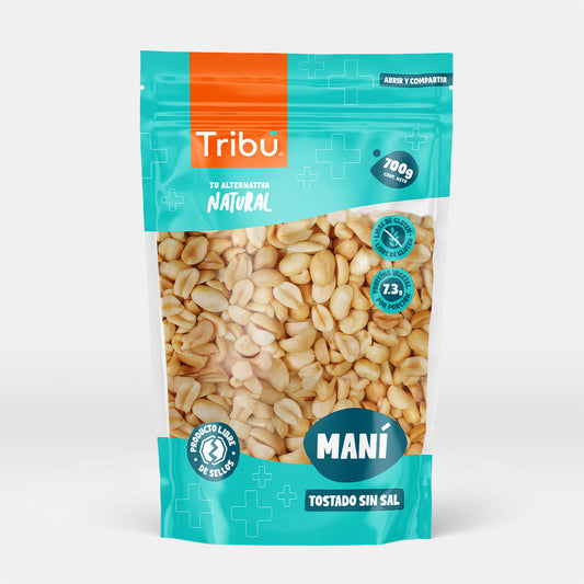Maní Tostado Sin Sal 700g