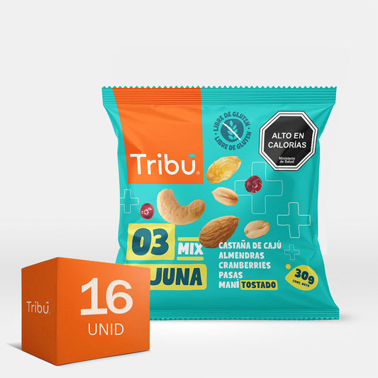 Mix Cajuna 30g (16 Unidades)