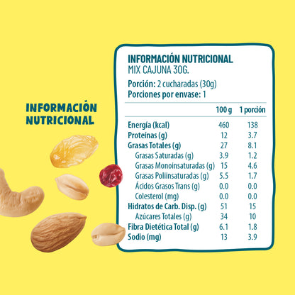 Mix Cajuna 30g (16 Unidades)