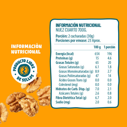 Nuez Cuarto 700g