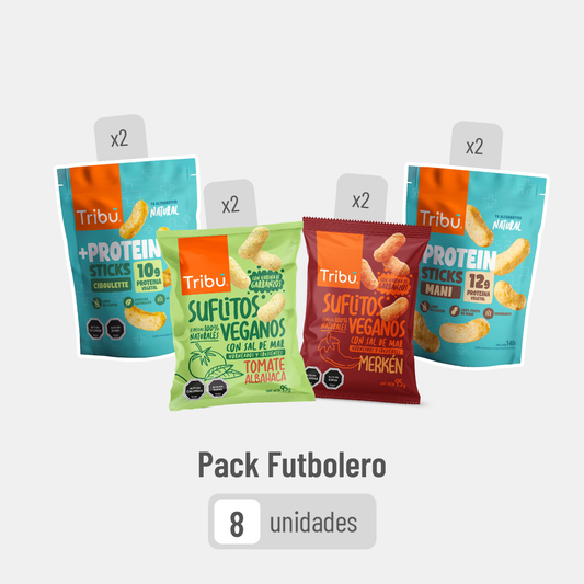 Pack futbolero (8 unidades XL)