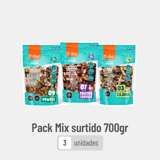 Pack Mix Surtido 700g (3 unidades)