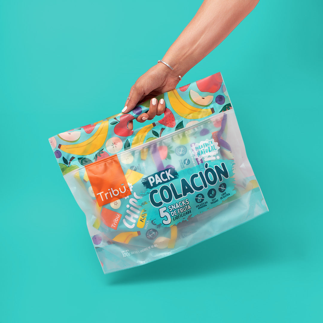 Pack Colación Chips (5 Chips Liofilizadas 20g surtido)