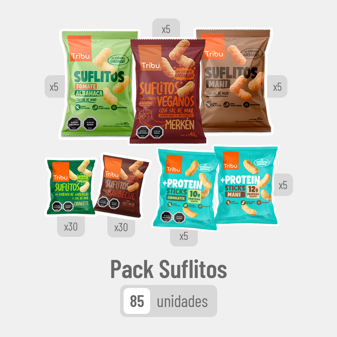 Pack suflitos (85 unidades)