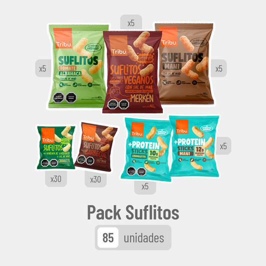 Pack suflitos (85 unidades)