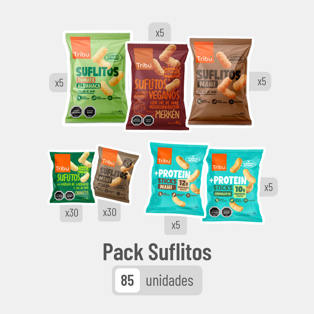 Pack suflitos (85 unidades)
