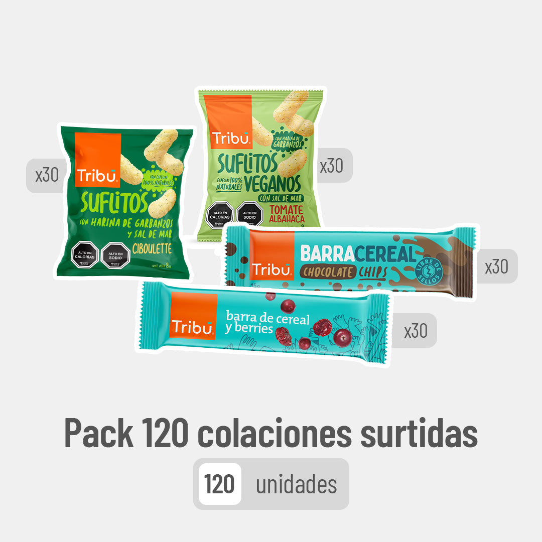 Pack 120 Colaciones Surtidas
