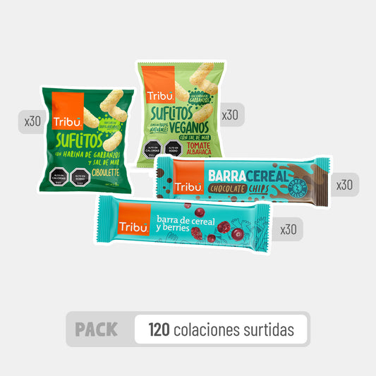 Pack 120 Colaciones Surtidas