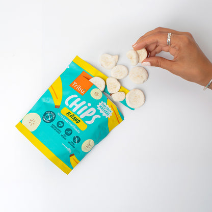 Chips Liofilizadas Plátano 20g (4 Unidades)