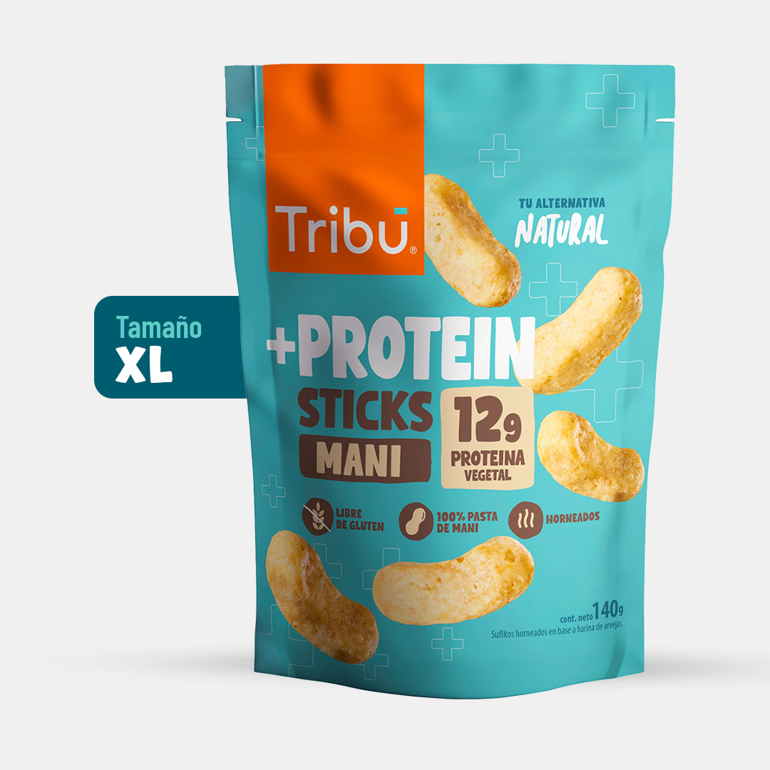 Protein Sticks Maní 140g (Tamaño XL)