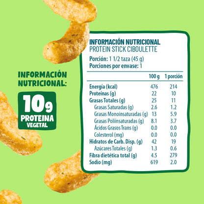Protein Sticks Ciboulette 45g (5 Unidades)