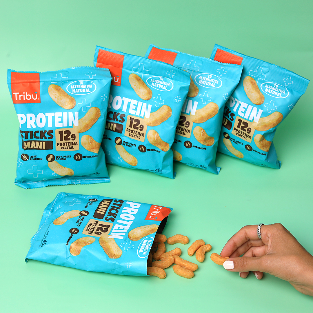 PROTEIN STICKS DE MANI 45GR (5 UNIDADES)