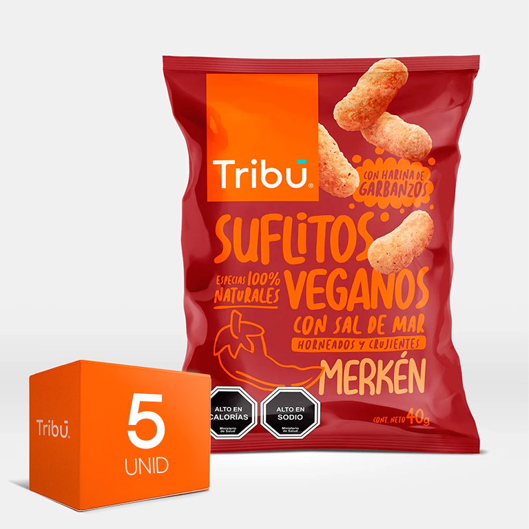 SUFLITOS VEGANOS MERKEN 40GR (5 UNIDADES)