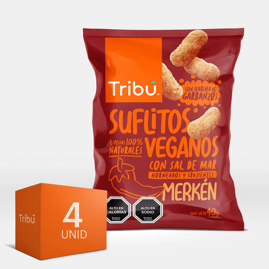 SUFLITOS VEGANOS MERKEN 40GR (4 UNIDADES)