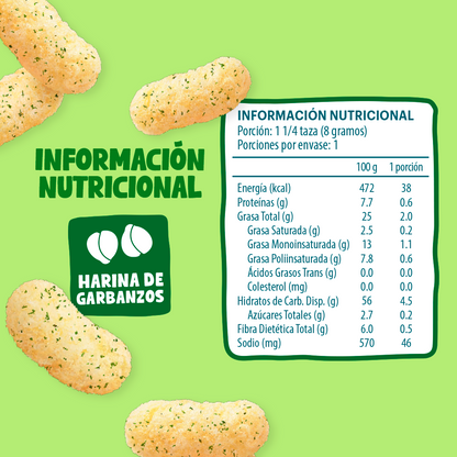 SUFLITOS CIBOULETTE 8GR (30 UNIDADES)