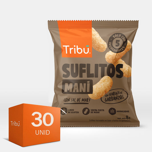 Suflitos Maní 8g (30 Unidades)