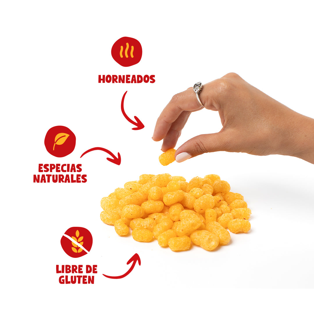 Suflitos Merkén 40g (5 Unidades)