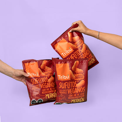 Suflitos Merkén Tamaño Familiar 95g (3 Unidades)