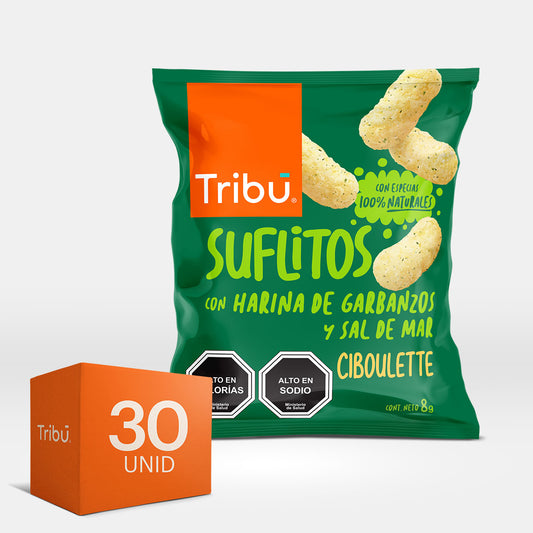 SUFLITOS CIBOULETTE 8GR (30 UNIDADES)