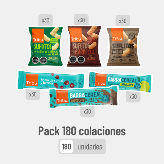 Pack 180 colaciones