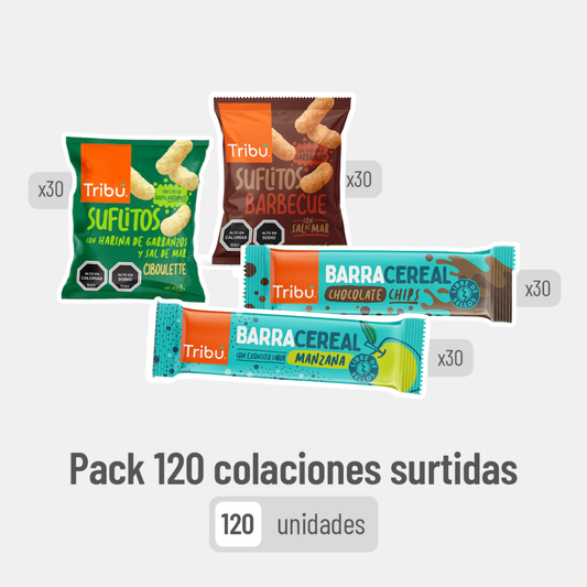 Pack 120 Colaciones Surtidas